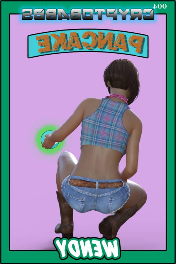 Cryptobabe 004 Wendy Cake green - Image 2